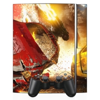 Виниловая наклейка для игровой консоли Sony PlayStation 3 "Боевая машина" артикул 2705d.